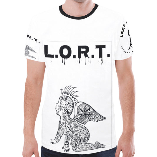 L.O.R.T. 3 New All Over Print T-shirt for Men (Model T45)